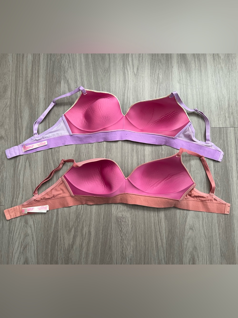PINK Victoria’s Secret Wireless Lightly Lined Bra Bundle 38C - Picture 3 of 7